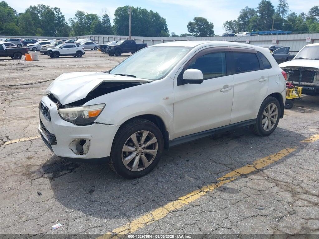 4A4AR3AU6FE008900 2015 MITSUBISHI OUTLANDER SPORT photo no. 2