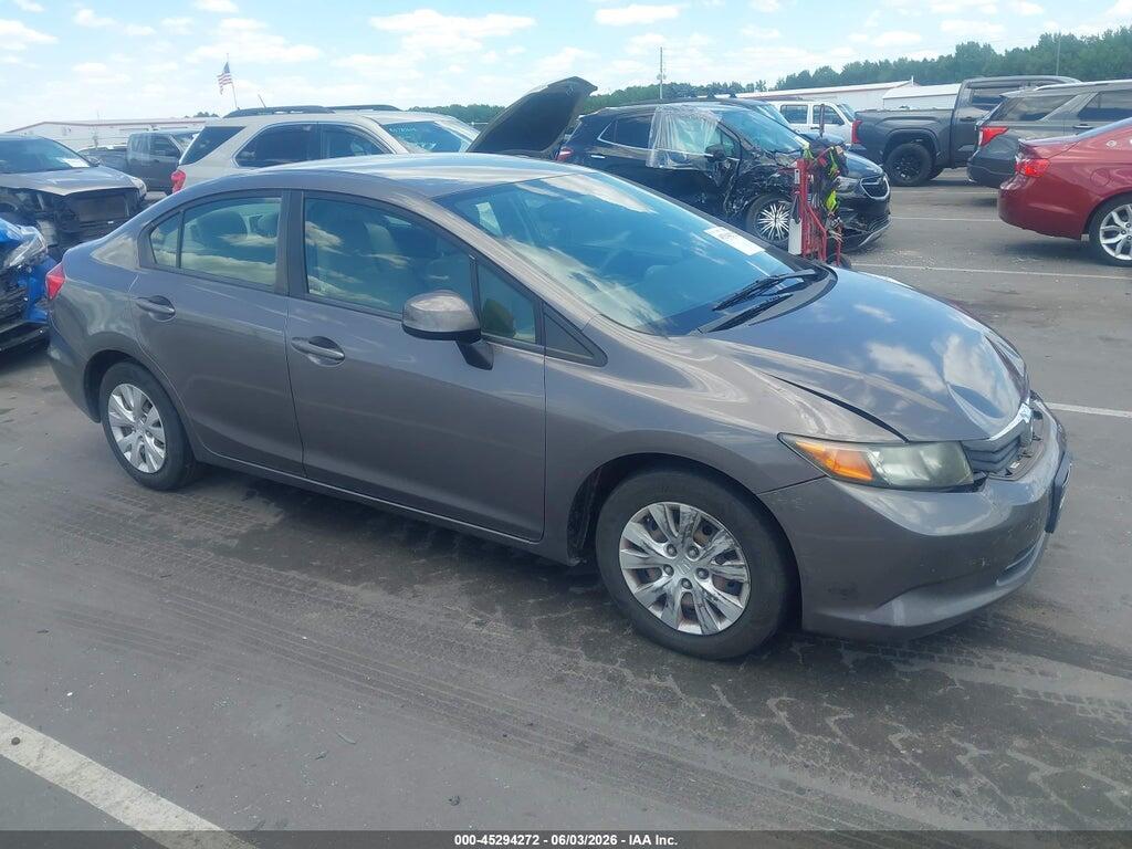 19XFB2F51CE373840 2012 HONDA CIVIC photo no. 1