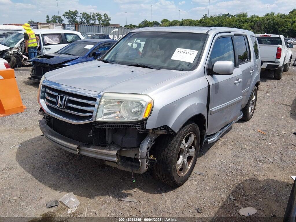 5FNYF3H78CB016845 2012 HONDA PILOT photo no. 2