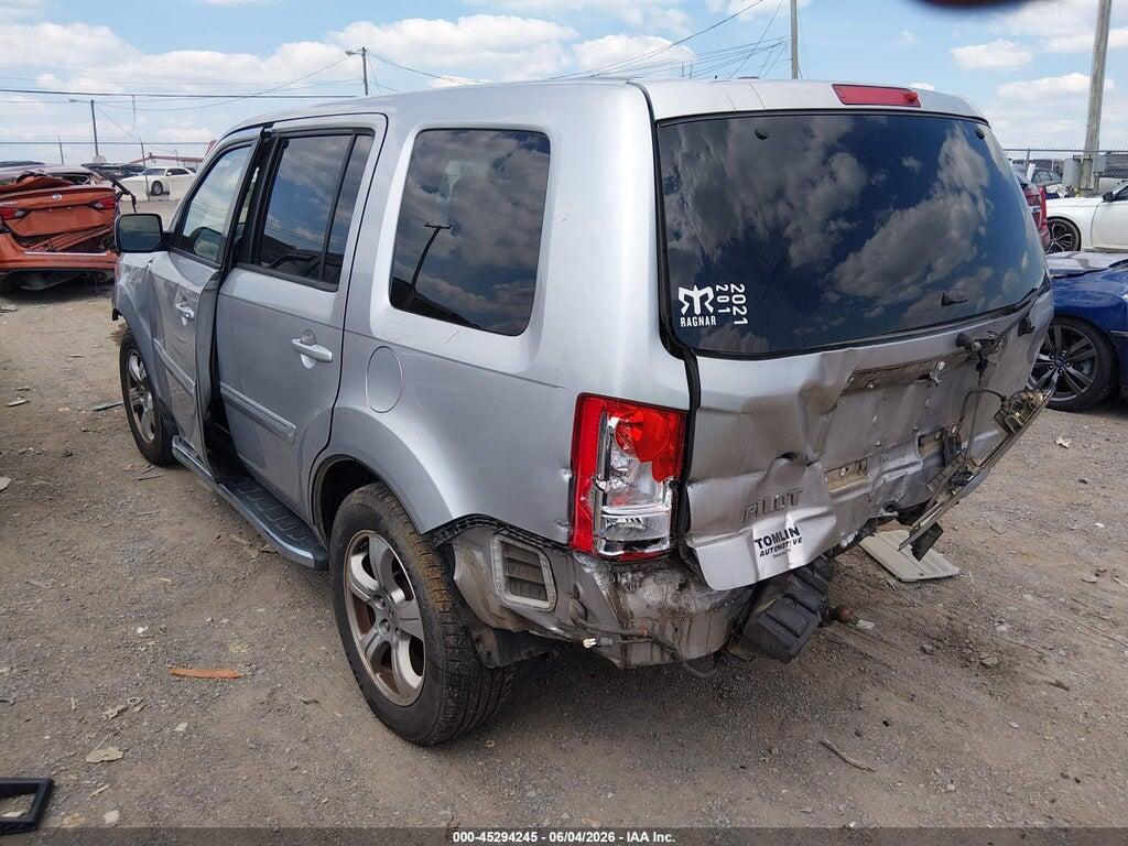 5FNYF3H78CB016845 2012 HONDA PILOT photo no. 3
