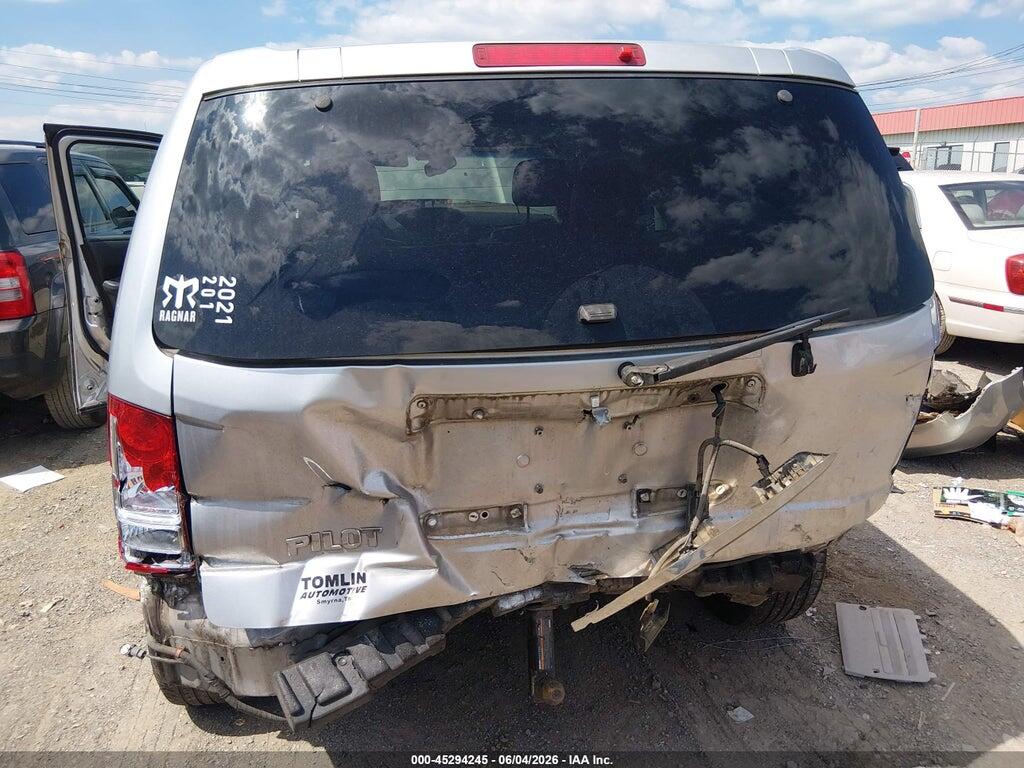 5FNYF3H78CB016845 2012 HONDA PILOT photo no. 6