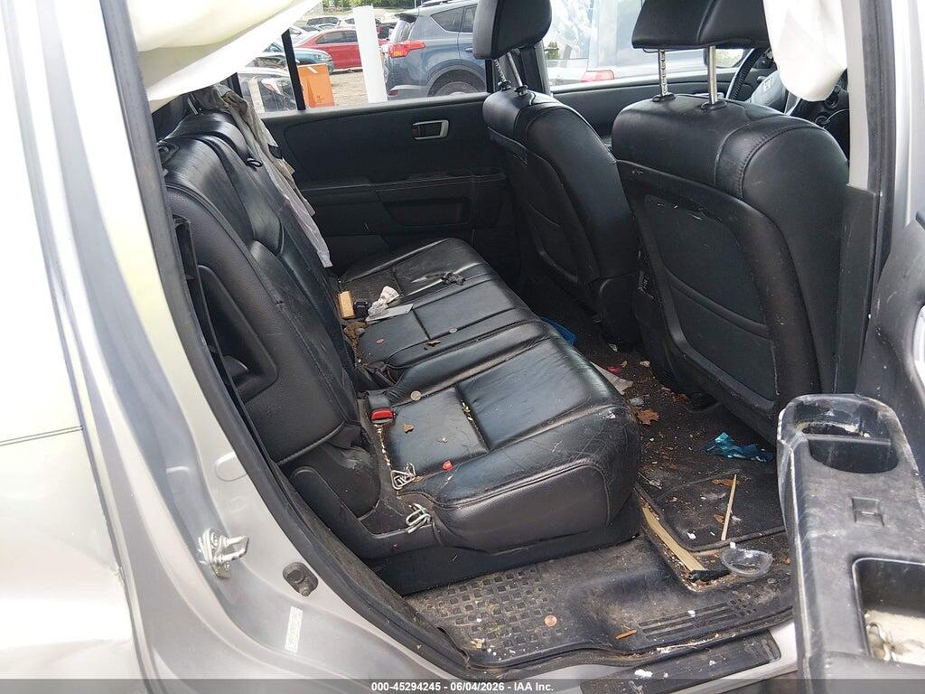 5FNYF3H78CB016845 2012 HONDA PILOT photo no. 8