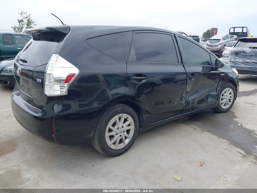 JTDZN3EU5C3038476 2012 TOYOTA PRIUS V photo no. 4