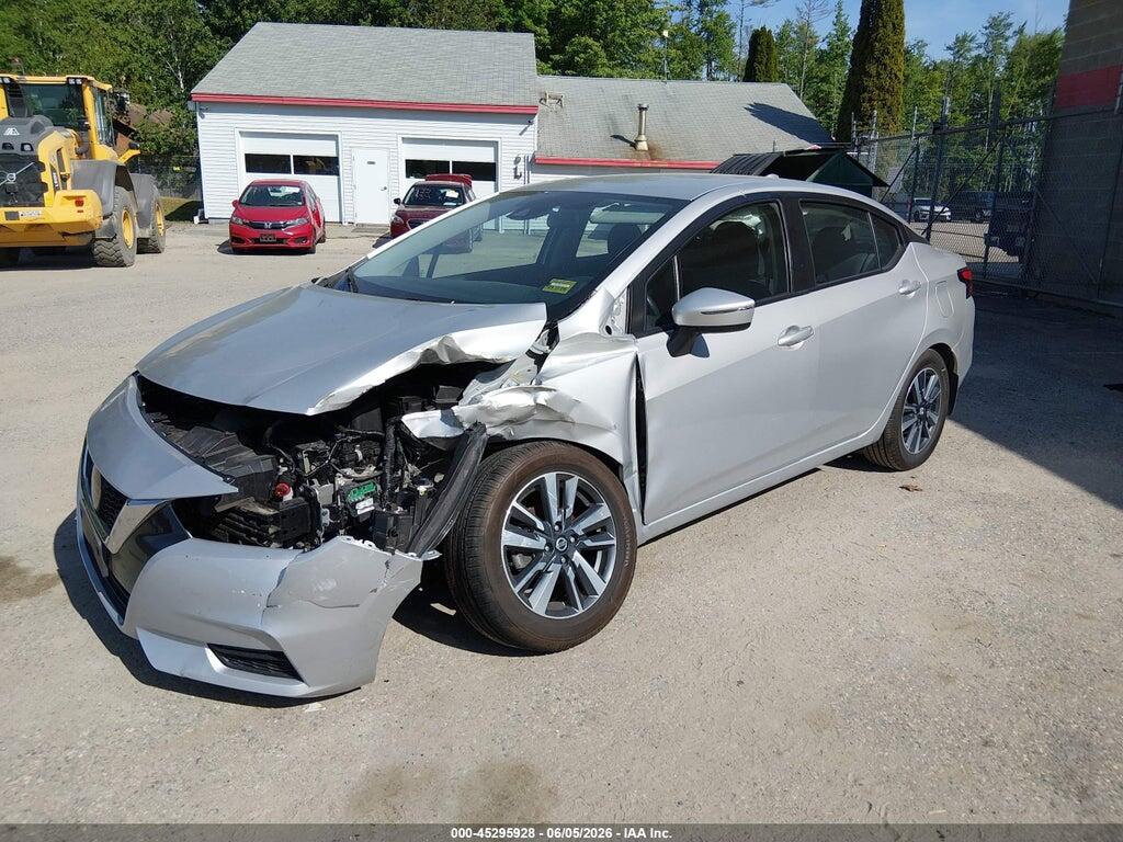 3N1CN8EV2ML925442 2021 NISSAN VERSA photo no. 2