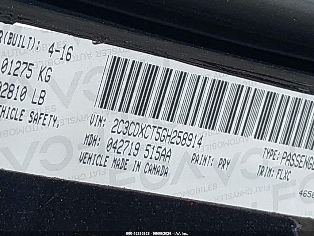 2C3CDXBG3NH143133 2022 DODGE CHARGER photo no. 9