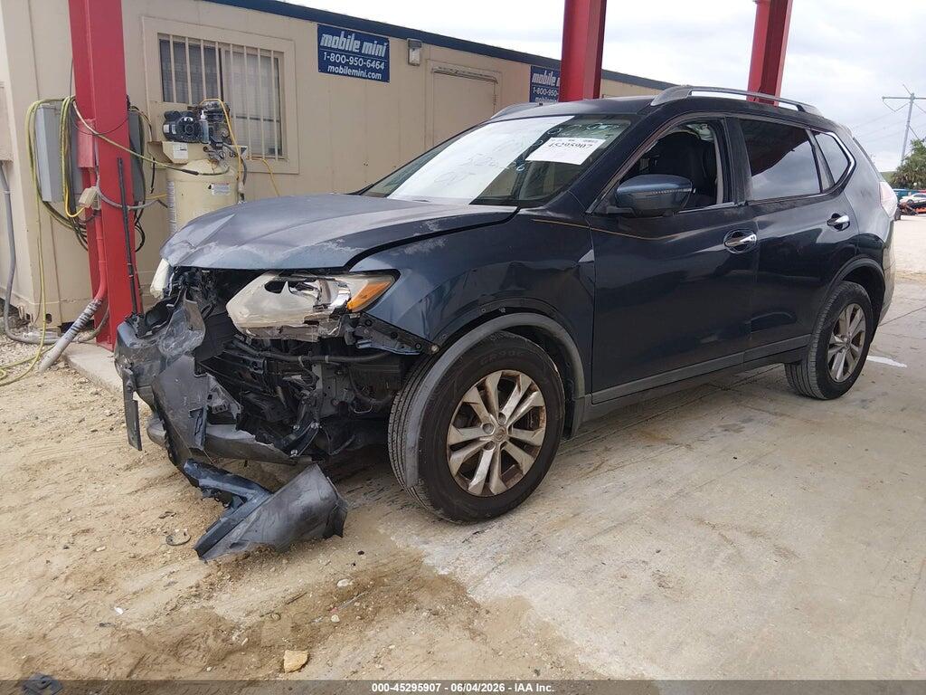 KNMAT2MT2GP626338 2016 NISSAN ROGUE photo no. 2