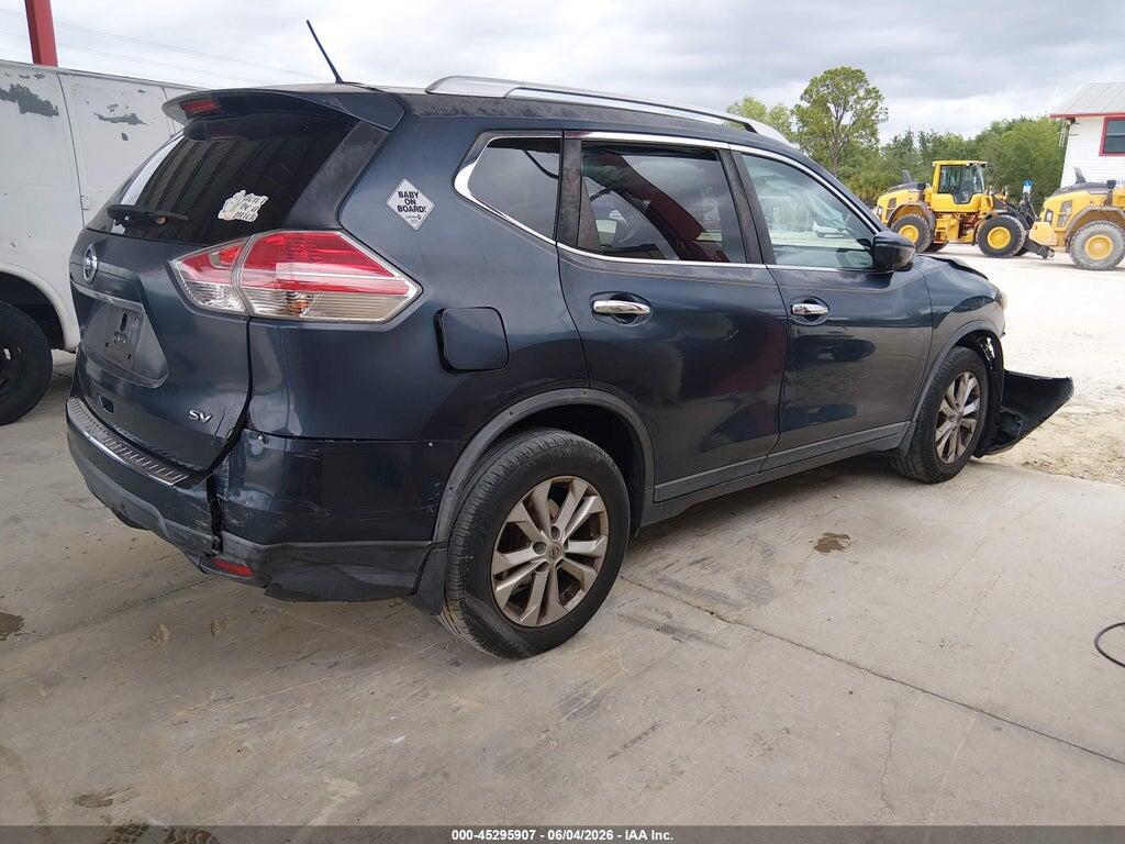 KNMAT2MT2GP626338 2016 NISSAN ROGUE photo no. 4