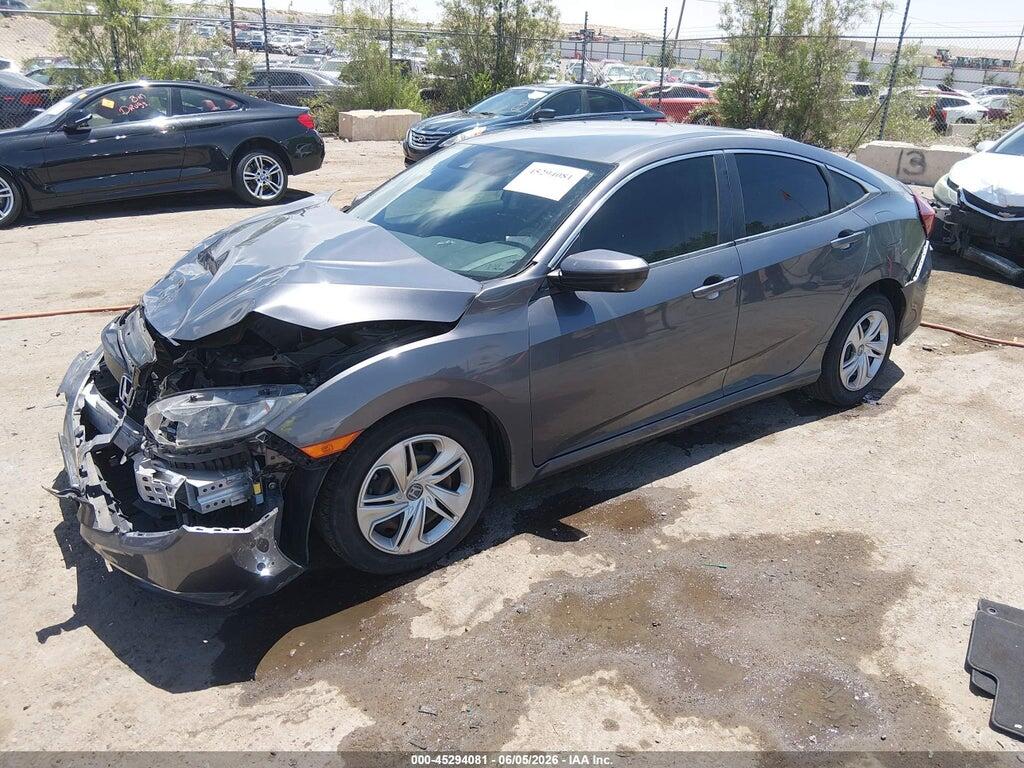 2HGFC2F66KH502505 2019 HONDA CIVIC photo no. 2