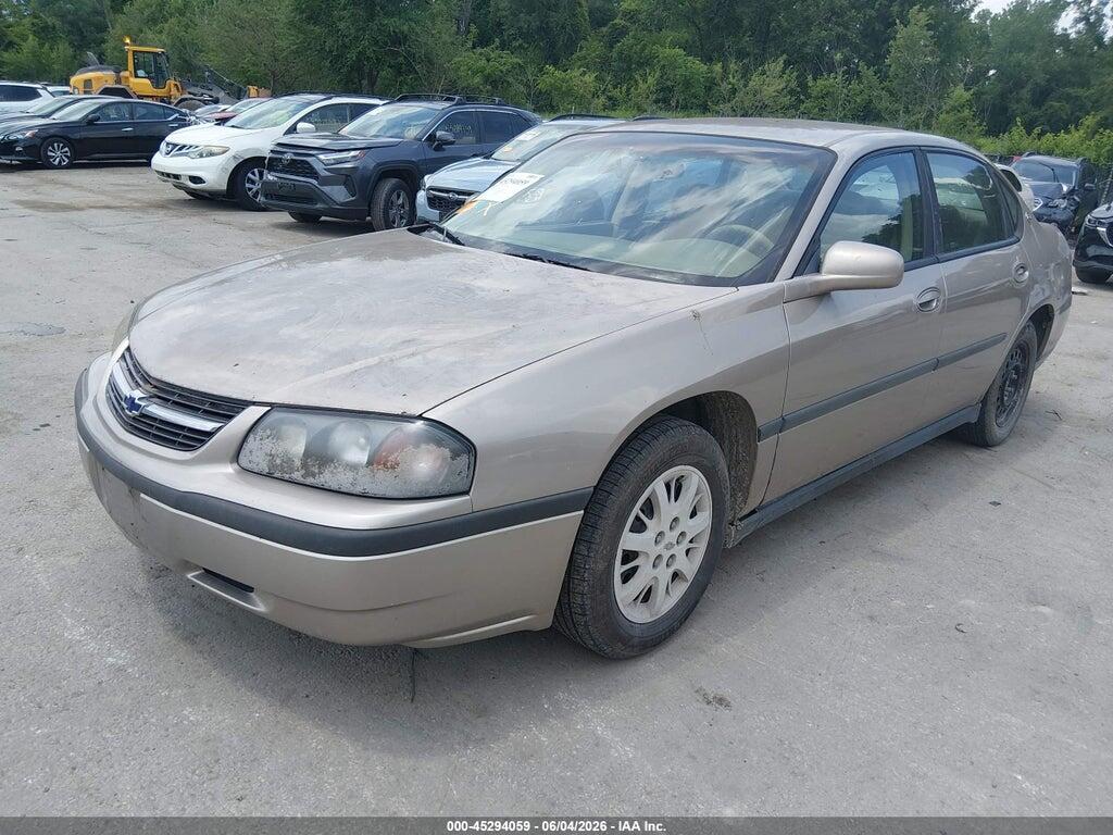 2G1WF55E129173411 2002 CHEVROLET IMPALA photo no. 2