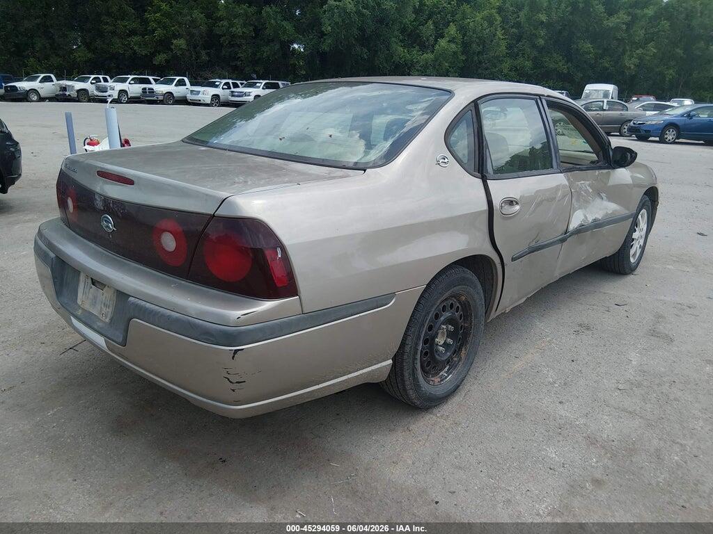 2G1WF55E129173411 2002 CHEVROLET IMPALA photo no. 4
