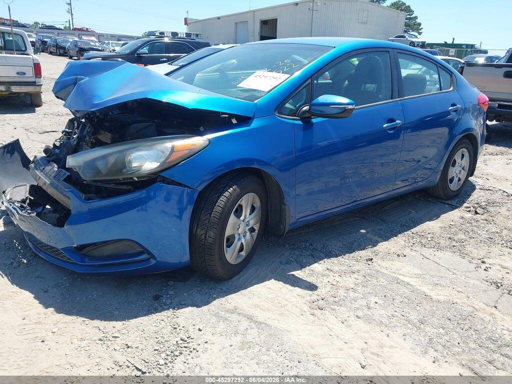 KNAFX4A66F5307522 2015 KIA FORTE photo no. 2