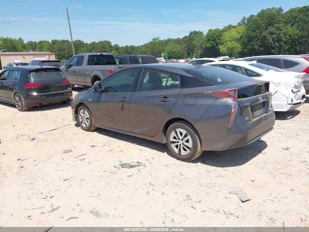 JTDKARFU2G3517152 2016 TOYOTA PRIUS photo no. 3