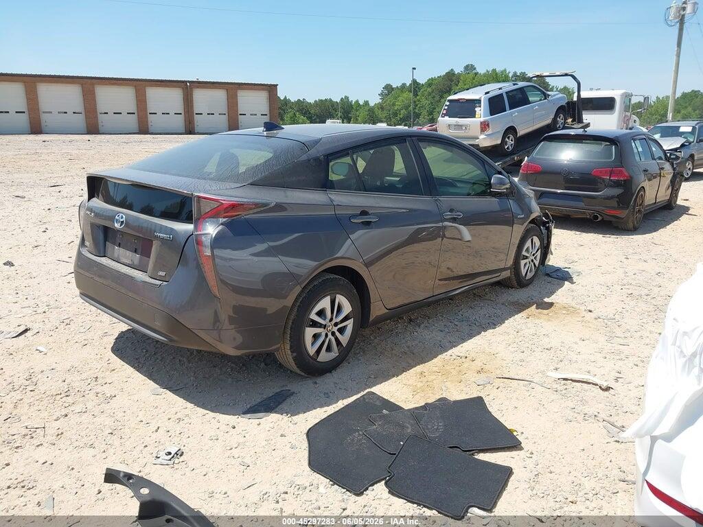 JTDKARFU2G3517152 2016 TOYOTA PRIUS photo no. 4