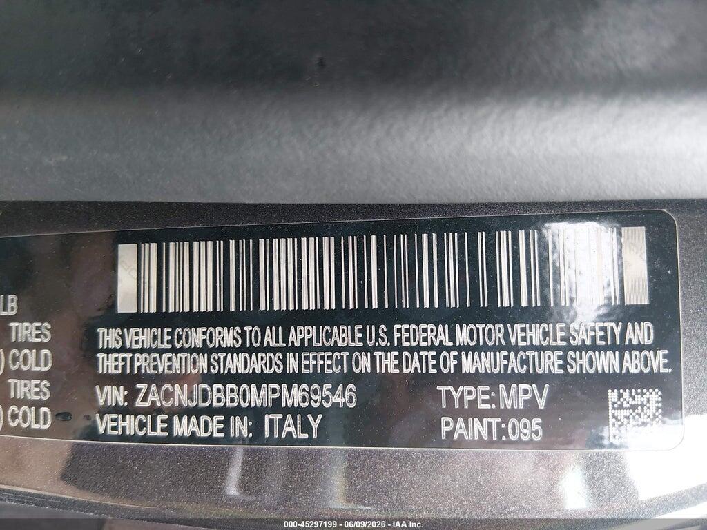 ZACNJDBB0MPM69546 2021 JEEP RENEGADE photo no. 9