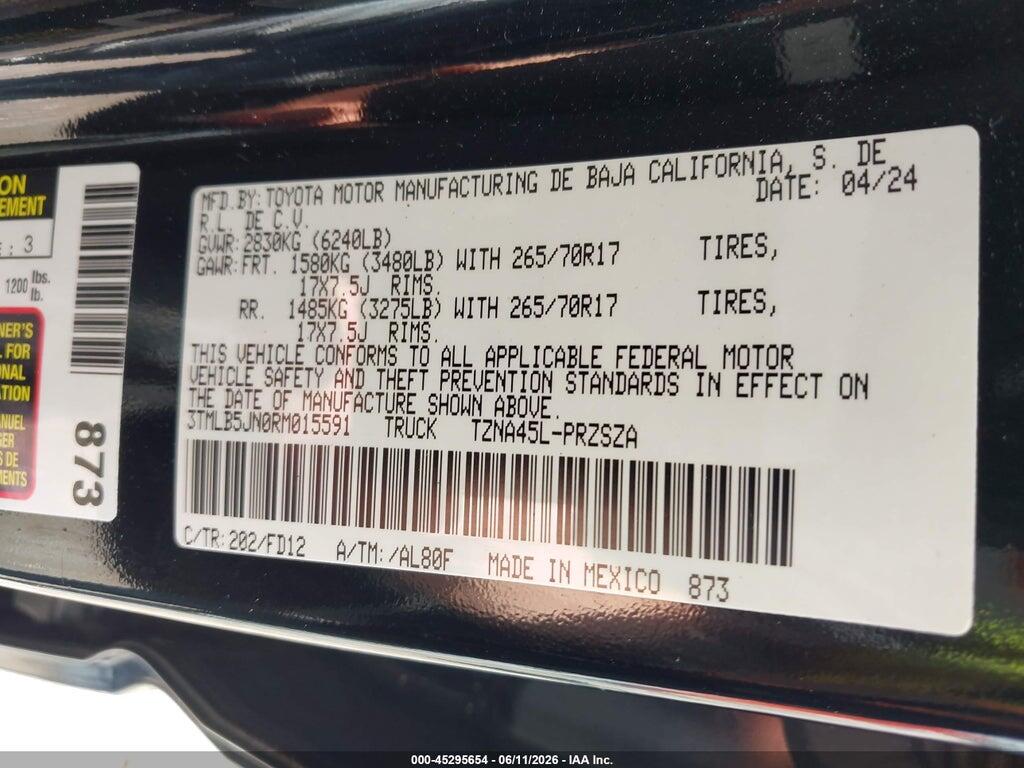 3TMLB5JN0RM015591 2024 TOYOTA TACOMA photo no. 9