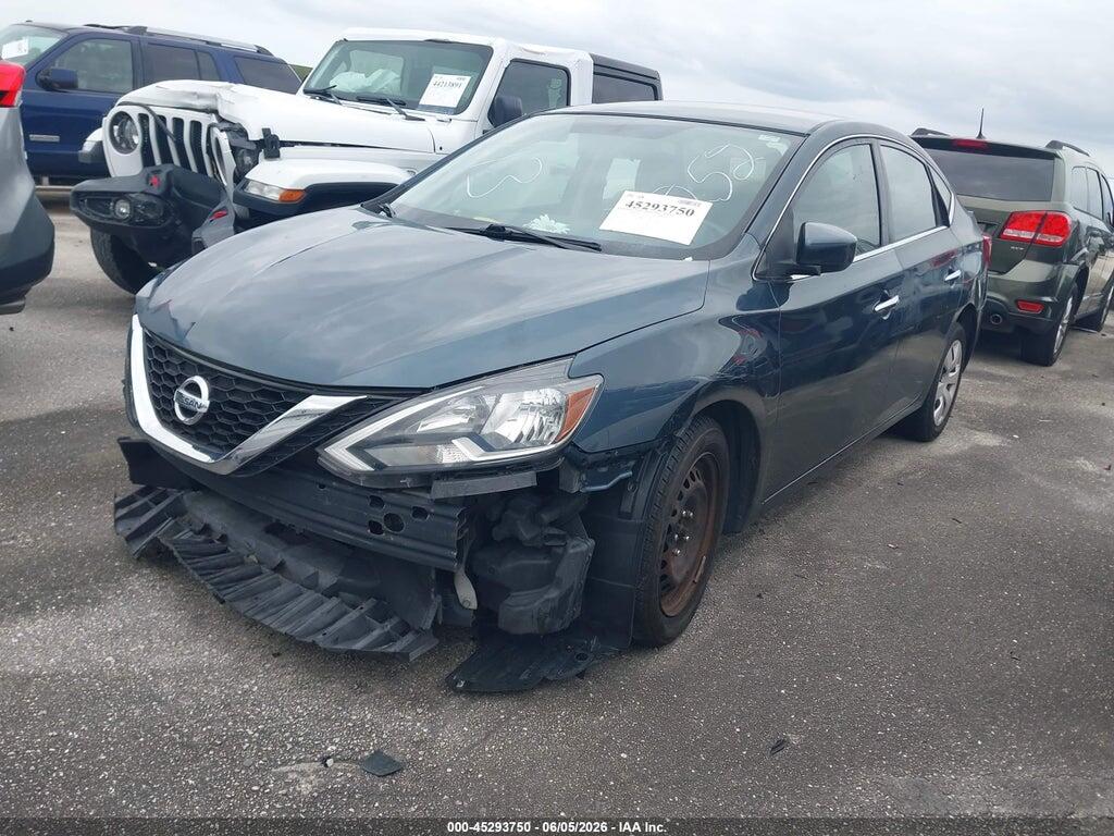 3N1AB7AP1HY348252 2017 NISSAN SENTRA photo no. 2