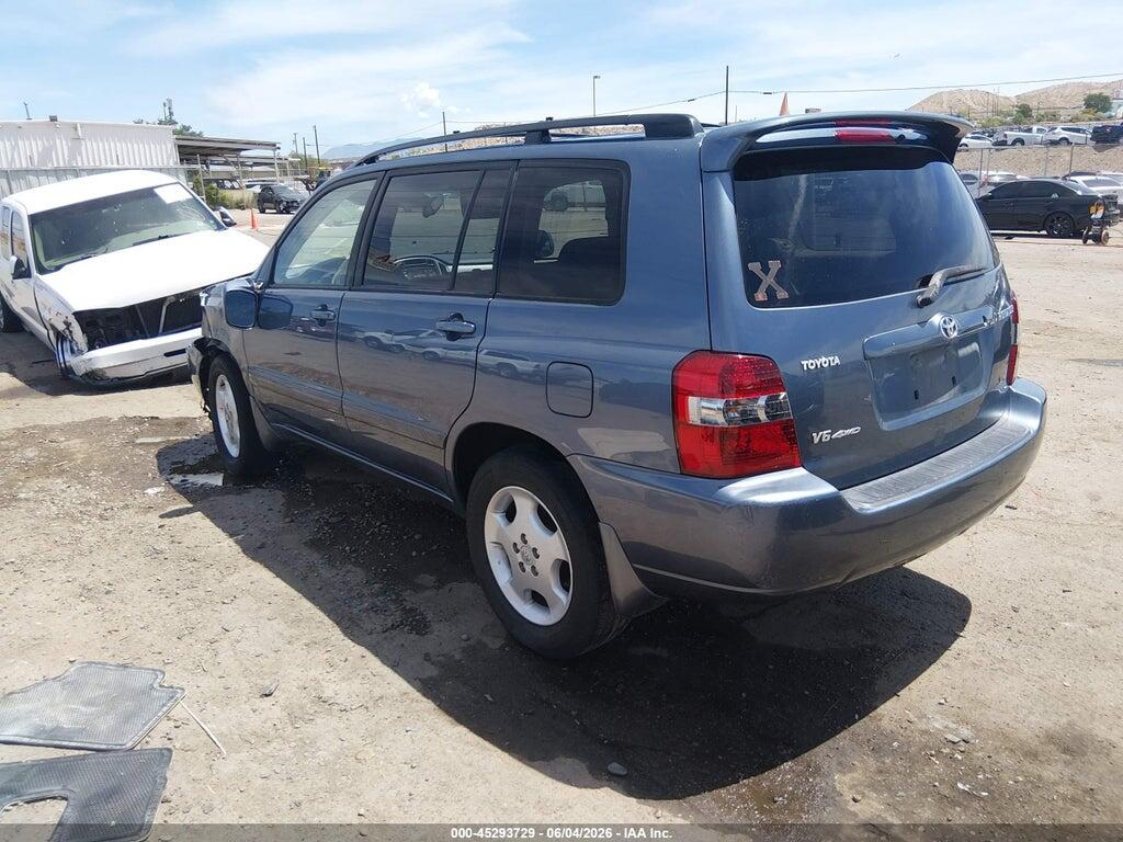 JTEEP21A650123244 2005 TOYOTA HIGHLANDER photo no. 3