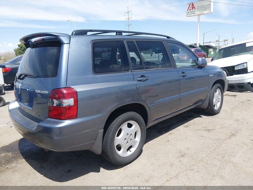 JTEEP21A650123244 2005 TOYOTA HIGHLANDER photo no. 4