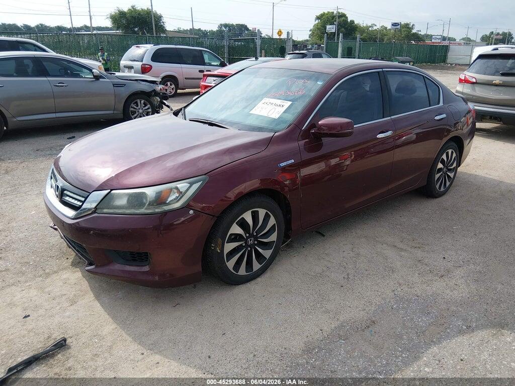 1HGCR6F35EA001560 2014 HONDA ACCORD HYBRID photo no. 2