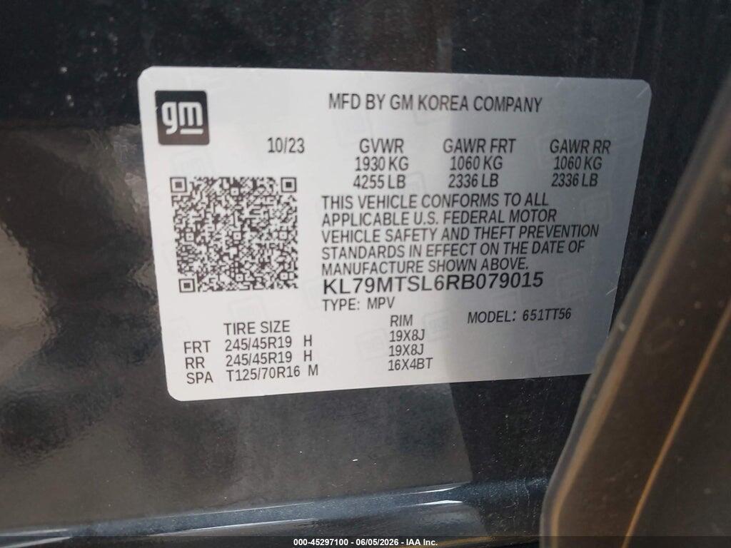 KL79MTSL6RB079015 2024 CHEVROLET TRAILBLAZER photo no. 9