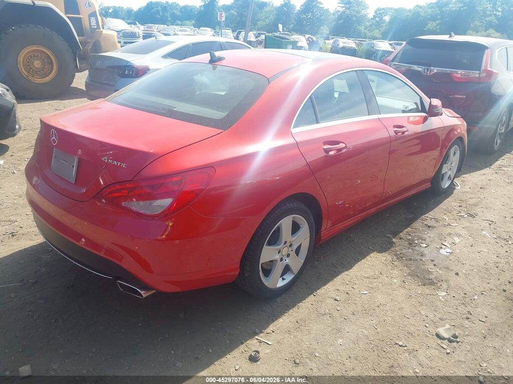 WDDSJ4GB8FN231721 2015 MERCEDES-BENZ CLA 250 photo no. 4