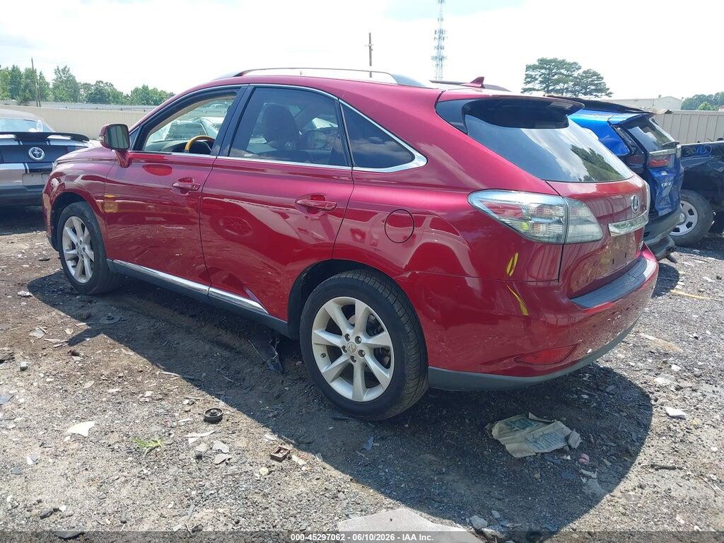 2T2ZK1BA5CC082326 2012 LEXUS RX 350 photo no. 3