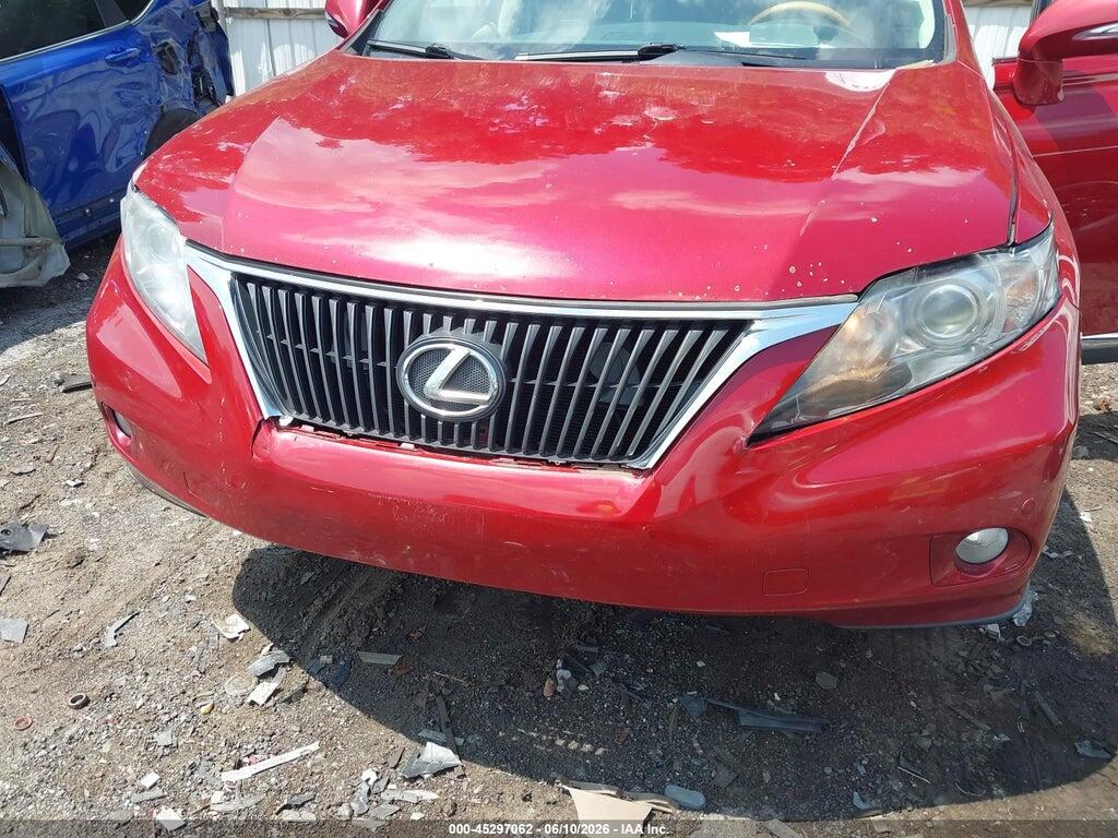 2T2ZK1BA5CC082326 2012 LEXUS RX 350 photo no. 6