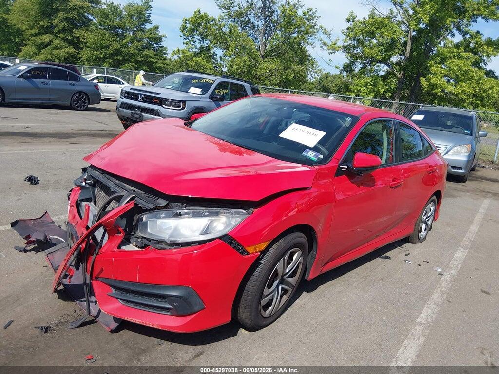 2HGFC2F59HH507259 2017 HONDA CIVIC photo no. 2