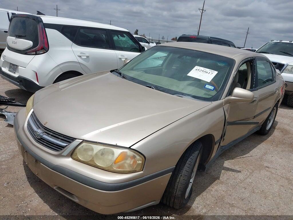 2G1WF52E459260504 2005 CHEVROLET IMPALA photo no. 2