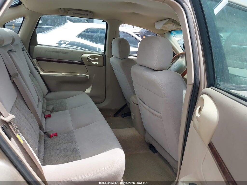 2G1WF52E459260504 2005 CHEVROLET IMPALA photo no. 8