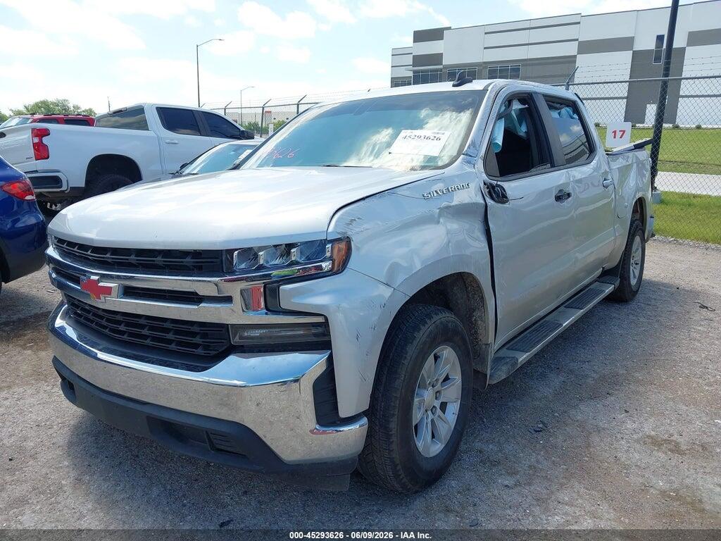 3GCPWCED2LG255498 2020 CHEVROLET SILVERADO 1500 photo no. 2