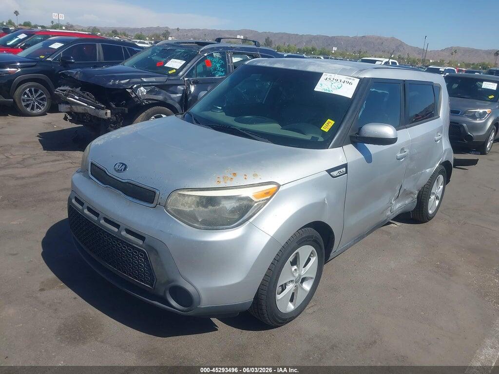 KNDJN2A25F7777906 2015 KIA SOUL photo no. 2