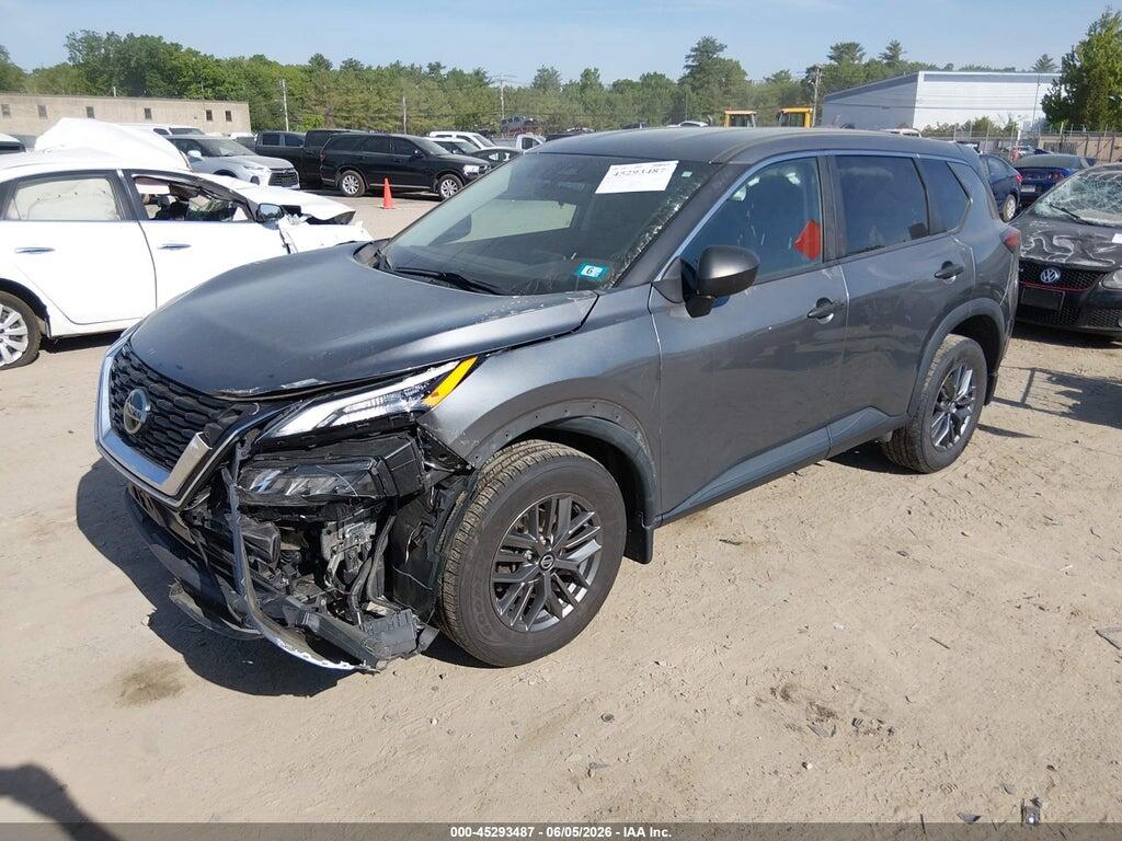 5N1AT3AB0MC690734 2021 NISSAN ROGUE photo no. 2