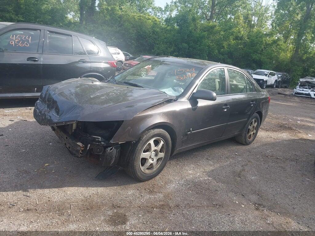 5NPET46C49H421497 2009 HYUNDAI SONATA photo no. 2