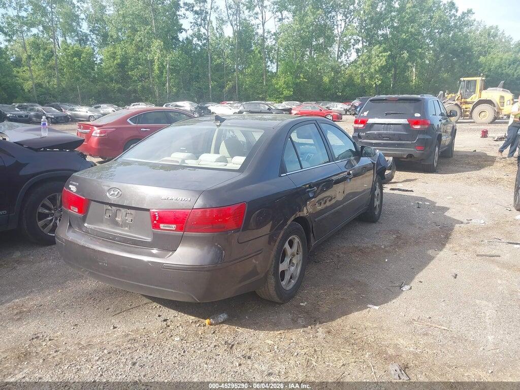 5NPET46C49H421497 2009 HYUNDAI SONATA photo no. 4