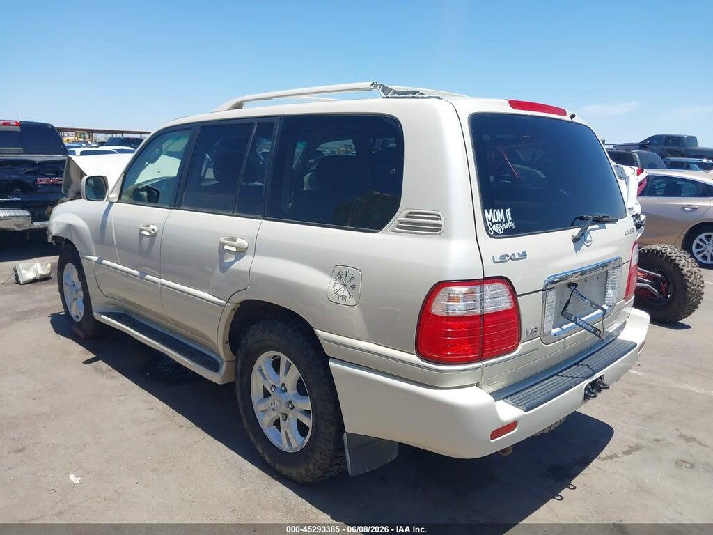 JTJHT00W443540743 2004 LEXUS LX 470 photo no. 3