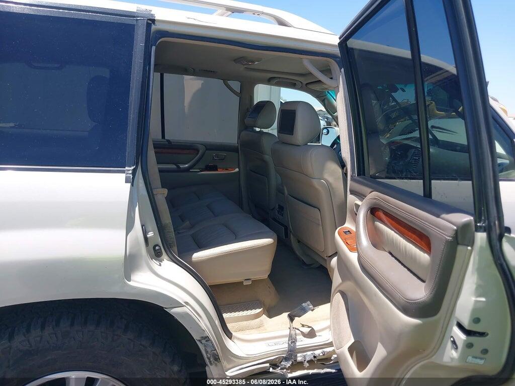 JTJHT00W443540743 2004 LEXUS LX 470 photo no. 8