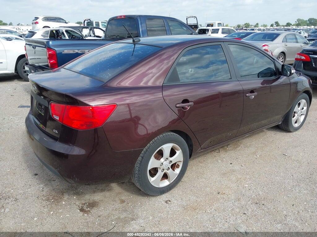 KNAFU4A24A5077834 2010 KIA FORTE photo no. 4