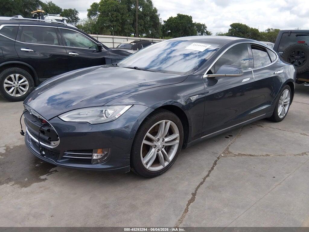 5YJSA1H18EFP61599 2014 TESLA MODEL S photo no. 2