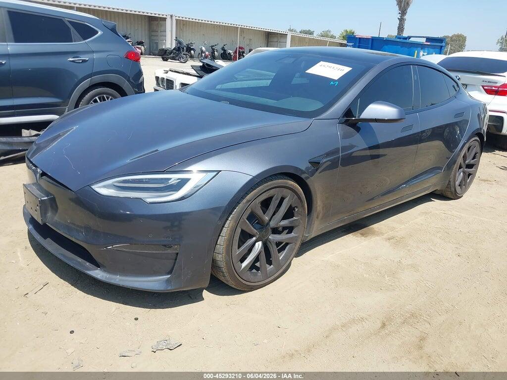 5YJSA1E53MF435876 2021 TESLA MODEL S photo no. 2
