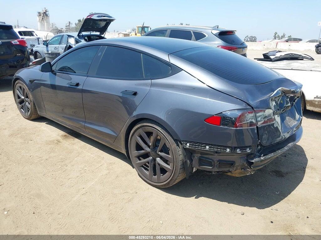 5YJSA1E53MF435876 2021 TESLA MODEL S photo no. 3