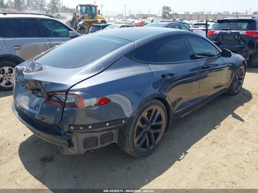 5YJSA1E53MF435876 2021 TESLA MODEL S photo no. 4
