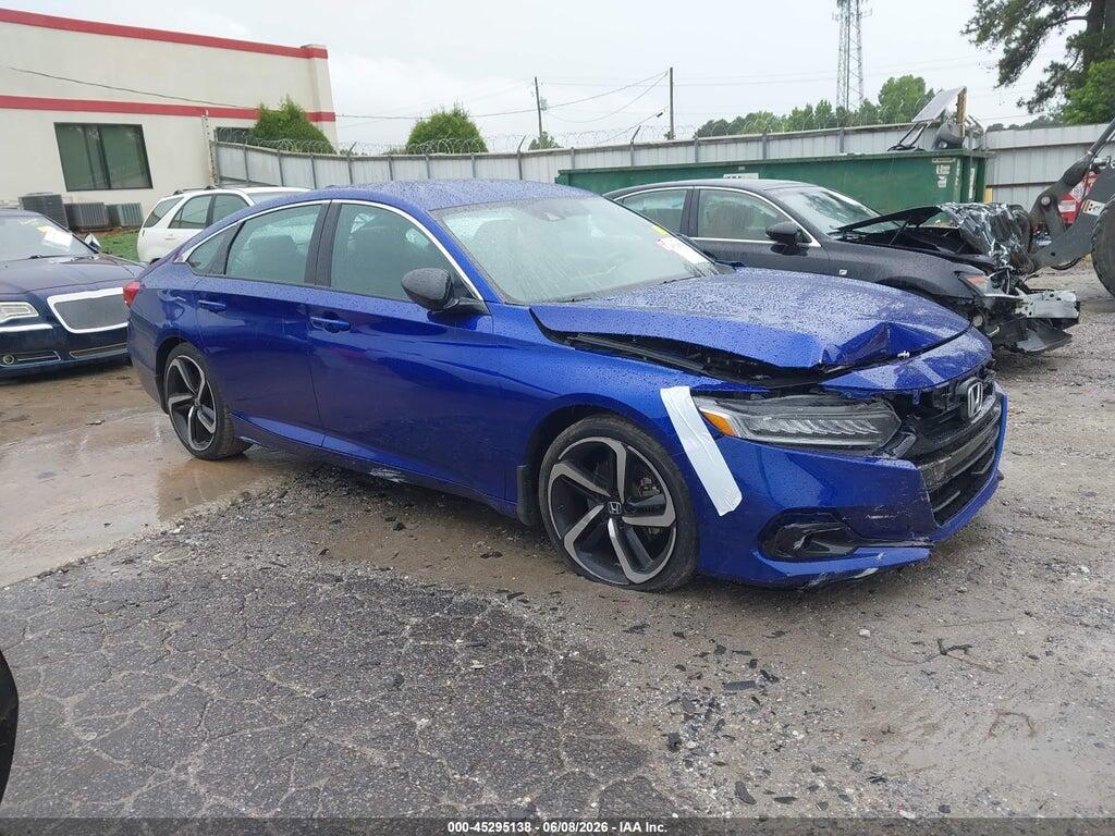 1HGCV1F37NA104767 2022 HONDA ACCORD photo no. 1