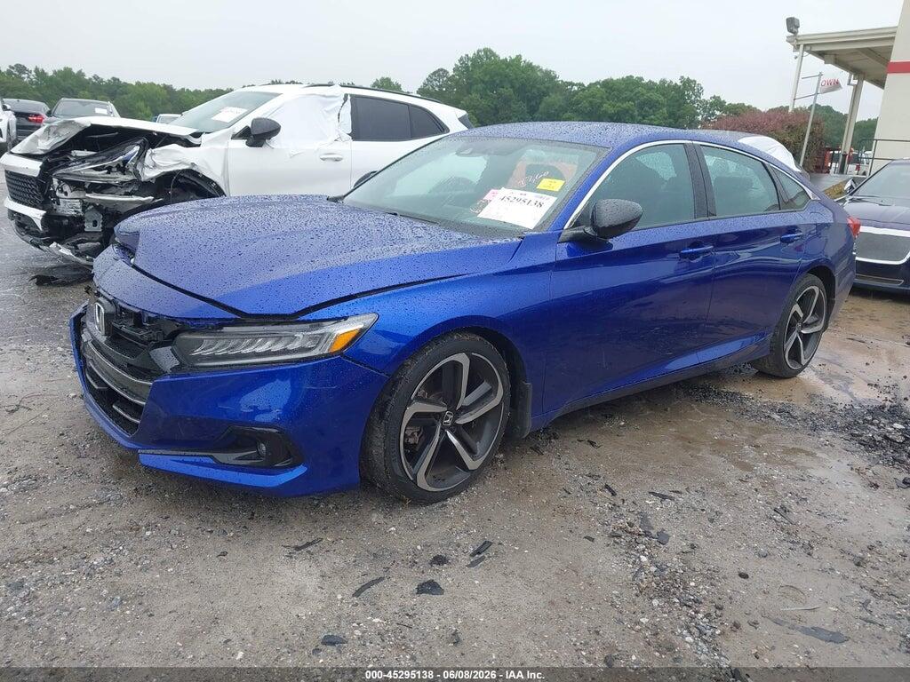 1HGCV1F37NA104767 2022 HONDA ACCORD photo no. 2
