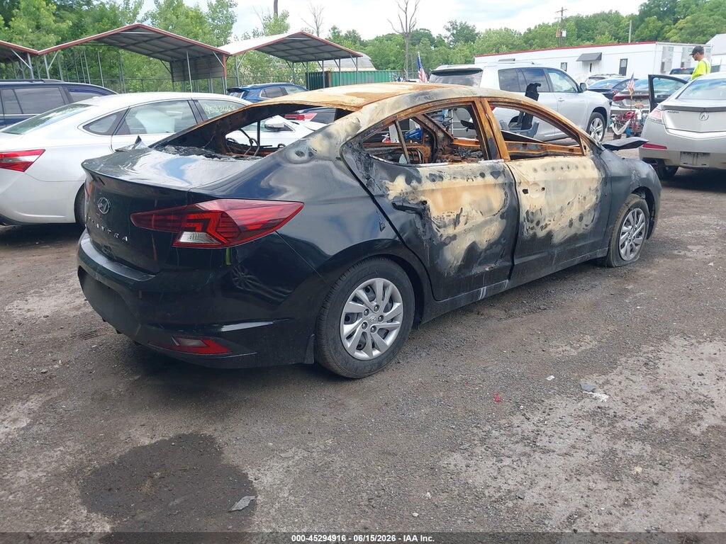 KMHD74LFXKU888784 2019 HYUNDAI ELANTRA photo no. 4