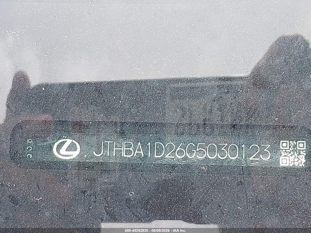 JTHBA1D26G5030123 2016 LEXUS IS 200T photo no. 9