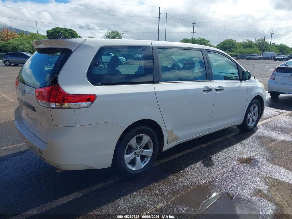 5TDZK3DC1ES429465 2014 TOYOTA SIENNA photo no. 4