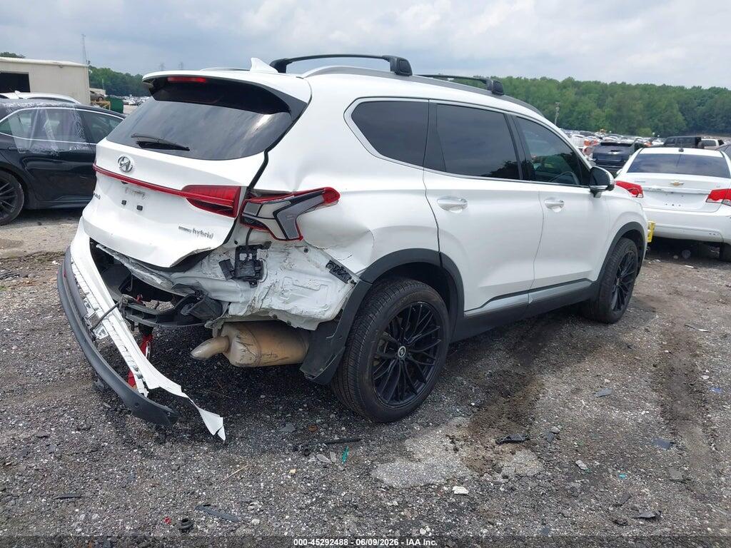 KM8S5DA19MU011078 2021 HYUNDAI SANTA FE HYBRID photo no. 4