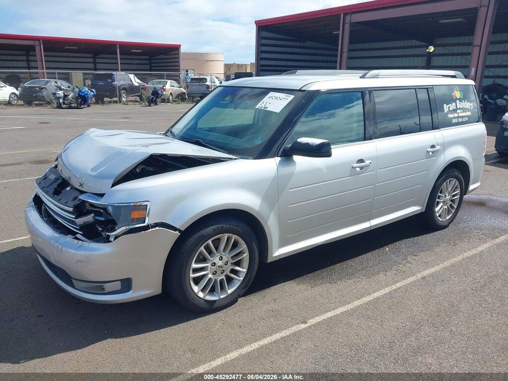 2FMGK5C89EBD03237 2014 FORD FLEX photo no. 2