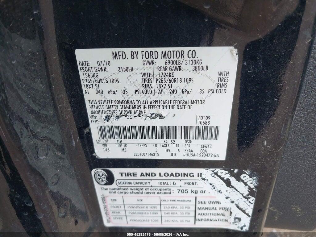 1FTFW1R62CFC20036 2012 FORD F-150 photo no. 9